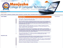 Tablet Screenshot of manjushaeducation.in